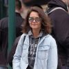 Katie Holmes se balade à New York, le 26 avril 2017.