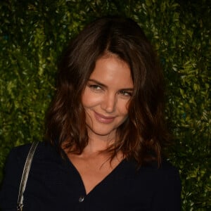 Katie Holmes au photocall du dîner des artistes organisé par Chanel à l'occasion du Festival du Film de Tribeca à New York le 24 avril 2017.