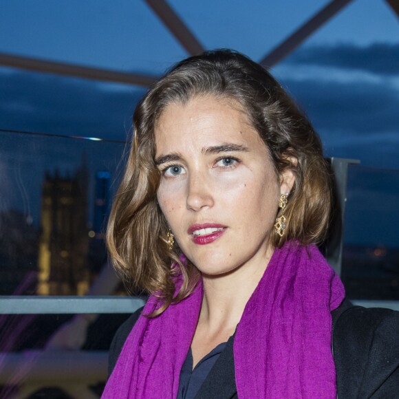 Vahina Giocante - Lancement du nouveau parfum féminin Yves Saint Laurent "Mon Paris " au restaurant "Le Georges" à Paris le 14 juin 2016. © Olivier Borde / Bestimage