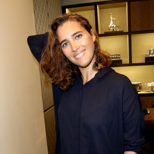 Vahina Giocante - Inauguration de la nouvelle boutique Buccellati rue de la Paix à Paris le 8 juin 2016. © Dominique Jacovides / Bestimage