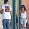 Exclusif - Kourtney Kardashian et Younes Bendjima se baladent dans les rues de West Hollywood le 2 mai 2017.