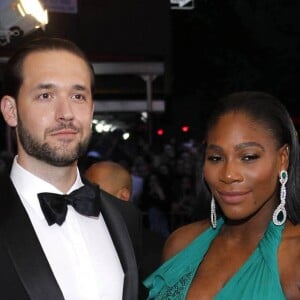 Alexis Ohanian et sa fiancée Serena Williams enceinte - Les célébrités arrivent au MET 2017 Costume Institute Gala sur le thème de "Rei Kawakubo/Comme des Garçons: Art Of The In-Between" à New York, le 1er mai 2017.