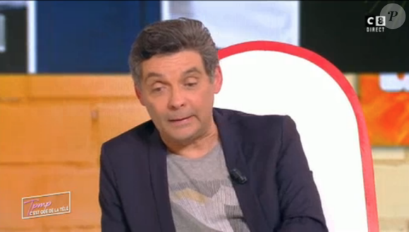 Thierry Moreau sur le départ dans "Touche pas à mon poste", le 9 mai 2017 sur C8.