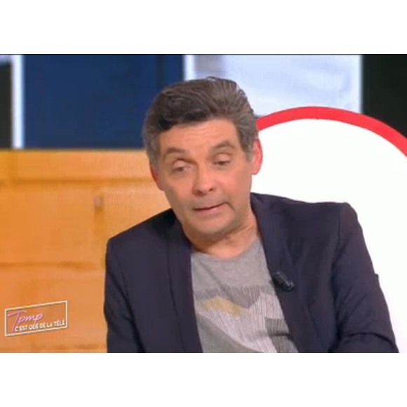 Thierry Moreau sur le départ dans "Touche pas à mon poste", le 9 mai 2017 sur C8.