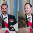  Le prince héritier Haakon de Norvège a rasé sa barbe caractéristique (depuis le début des années 2000) au beau milieu du dîner de gala donné le 9 mai 2017 au palais royal à Oslo pour le double 80e anniversaire de ses parents le roi Harald V et la reine Sonja de Norvège. Une des "animations" de la soirée, selon des témoins ! 