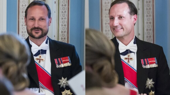 Prince Haakon : Transformé sans sa barbe, qu'il rase en plein dîner de gala !