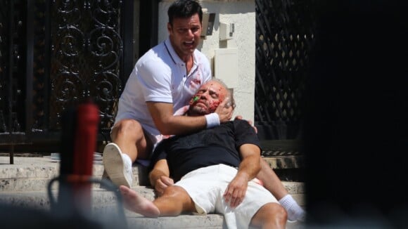 Ricky Martin effondré : Il reconstitue une scène de meurtre