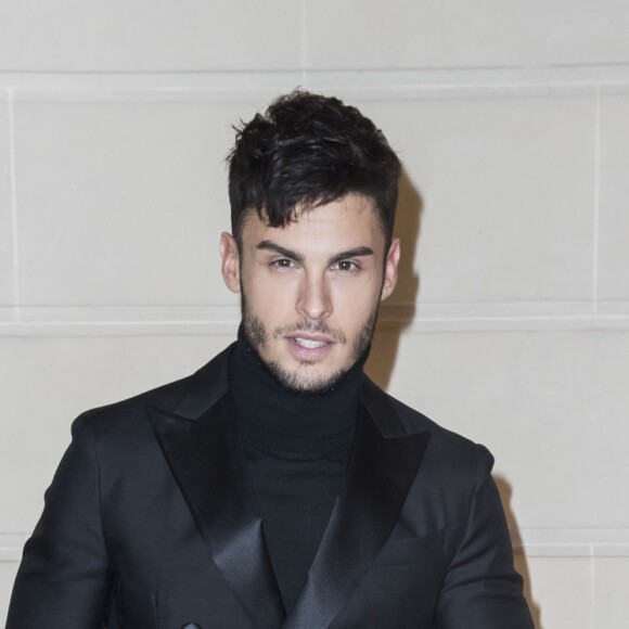 Baptiste Giabiconi - Photocall lors du deuxième défilé Chanel "Métiers d'Art" au Ritz à Paris, France, le 6 décembre 2016. © Olivier Borde/Bestimage