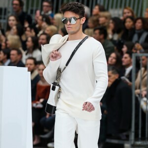 Baptiste Giabiconi - Défilé de mode Chanel collection prêt-à-porter Automne/Hiver 2017 2018 au Grand Palais lors de la fashion week à Paris, le 7 mars 2017.