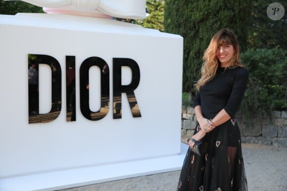 Lou Doillon - Dîner de lancement de l'Eau de Parfum Miss Dior au Château de la Colle Noire. Montauroux, le 15 mai 2017.