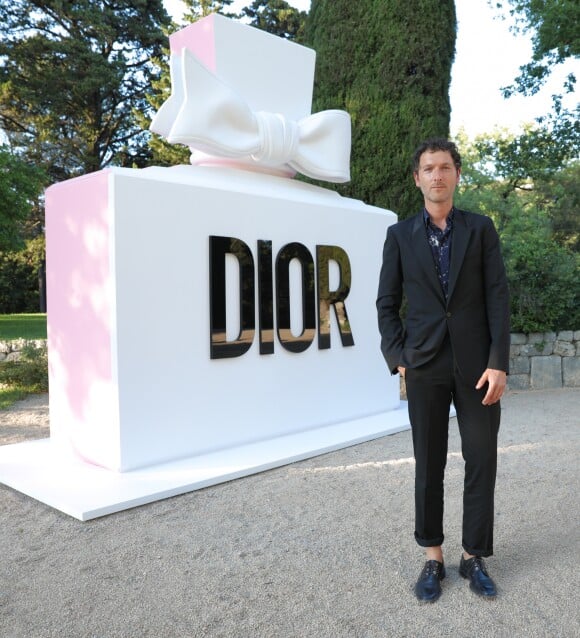 Simon Buret - Dîner de lancement de l'Eau de Parfum Miss Dior au Château de la Colle Noire. Montauroux, le 15 mai 2017.
