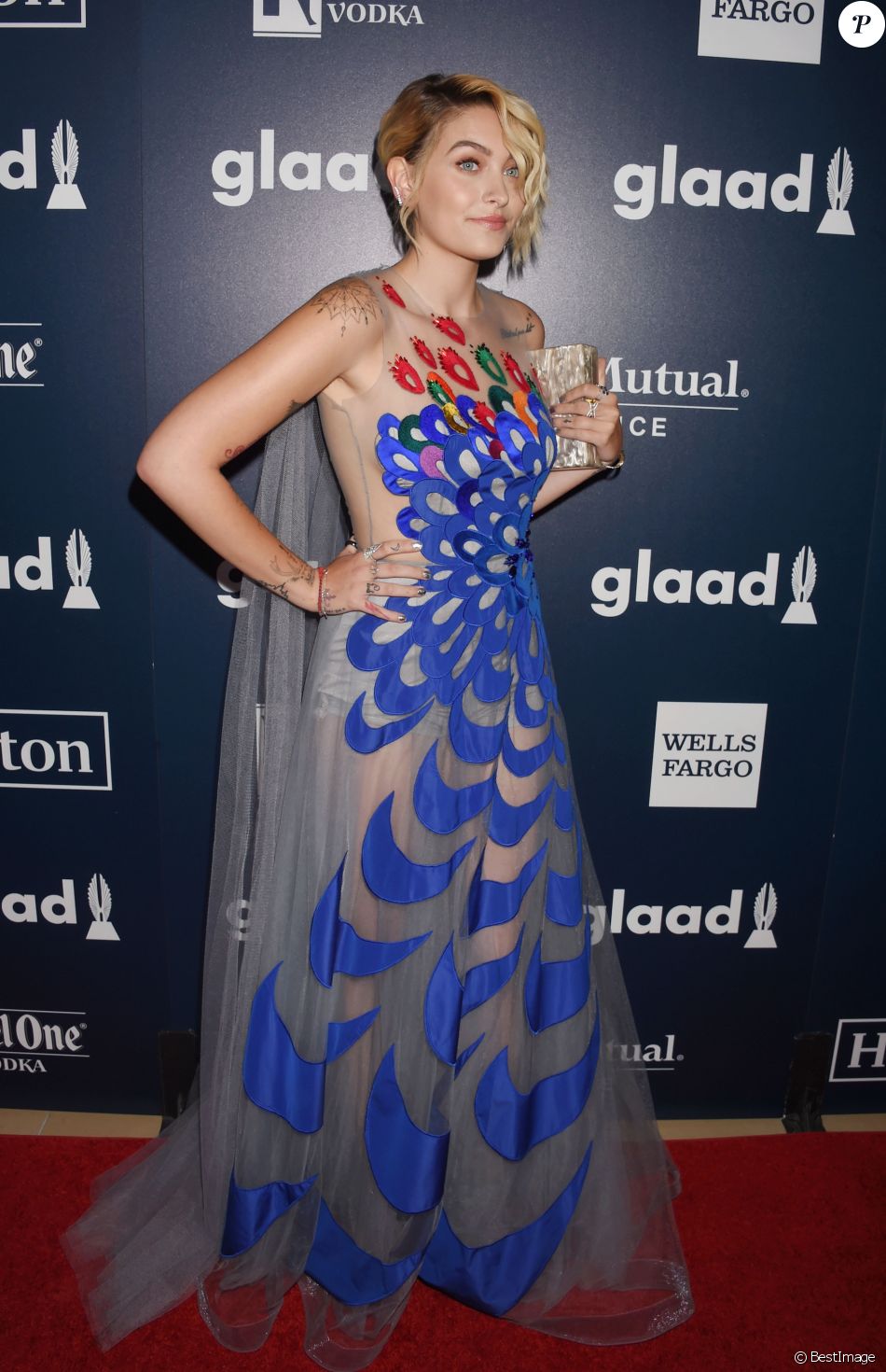 Paris Jackson à la 28ème soirée annuelle GLAAD Media Awards à Los