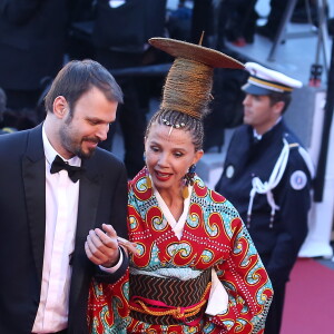 Victoria Abril - Montée des marches du film "Les Fantômes d'Ismaël" lors de la cérémonie d'ouverture du 70ème Festival International du Film de Cannes. Le 17 mai 2017 © Borde-Jacovides-Moreau/Bestimage
