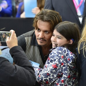 Johnny Depp - L'équipe du film "Pirates des Caraibes : La vengeance de Salazar" à Disneyland Paris le 15 mai 2017. © DisneylandParis via Bestimage