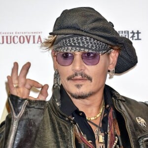 Johnny Depp lors des ''Classic Rock Awards 2016'' au Ryogoku Kokugikan à Tokyo, le 11 novembre 2016. © Future-Image via ZUMA Press/Bestimage