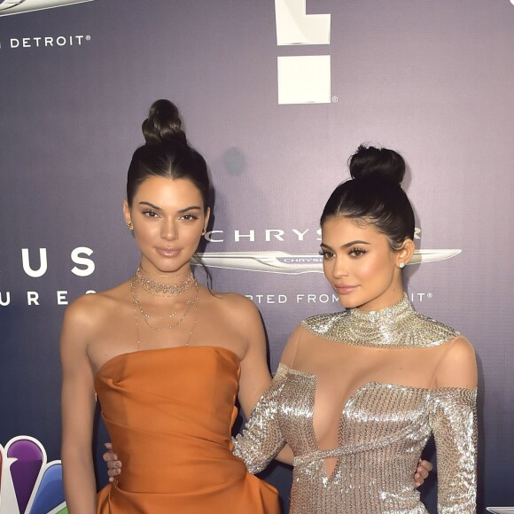 Kendall et Kylie Jenner à l'after party NBCUniversal des Golden Globes à Beverly Hills, le 8 janvier 2017. © Future-Image via ZUMA Press/Bestimage