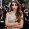 Thylane Blondeau - Bijoux Messika - Montée des marches du film "Nelyubov" (Loveless) lors du 70ème Festival International du Film de Cannes. Le 18 mai 2017. © Borde-Jacovides-Moreau/Bestimage