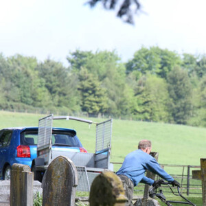 Derniers préparatifs à l'église St Mark où vont se marier Pippa Middleton et James Matthews à Englefield le 18 mai 2017.  St Marks church Englefield has final preparations for pippa middle tons wedding on May 18, 2017.18/05/2017 - Englefield