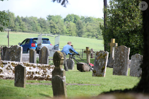 Derniers préparatifs à l'église St Mark où vont se marier Pippa Middleton et James Matthews à Englefield le 18 mai 2017.  St Marks church Englefield has final preparations for pippa middle tons wedding on May 18, 2017.18/05/2017 - Englefield