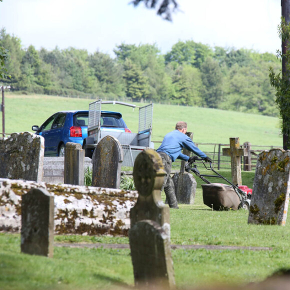 Derniers préparatifs à l'église St Mark où vont se marier Pippa Middleton et James Matthews à Englefield le 18 mai 2017.  St Marks church Englefield has final preparations for pippa middle tons wedding on May 18, 2017.18/05/2017 - Englefield