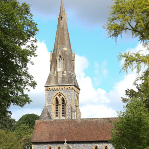 Derniers préparatifs à l'église St Mark où vont se marier Pippa Middleton et James Matthews à Englefield le 18 mai 2017.  St Marks church Englefield has final preparations for pippa middle tons wedding on May 18, 2017.18/05/2017 - Englefield