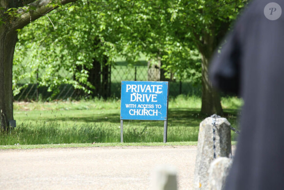 Derniers préparatifs à l'église St Mark où vont se marier Pippa Middleton et James Matthews à Englefield le 18 mai 2017.  St Marks church Englefield has final preparations for pippa middle tons wedding on May 18, 2017.18/05/2017 - Englefield