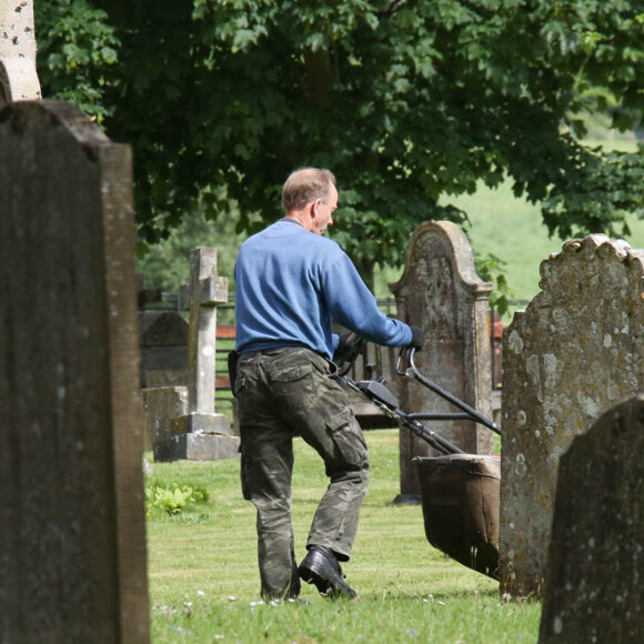 Derniers préparatifs à l'église St Mark où vont se marier Pippa Middleton et James Matthews à Englefield le 18 mai 2017.  St Marks church Englefield has final preparations for pippa middle tons wedding on May 18, 2017.18/05/2017 - Englefield