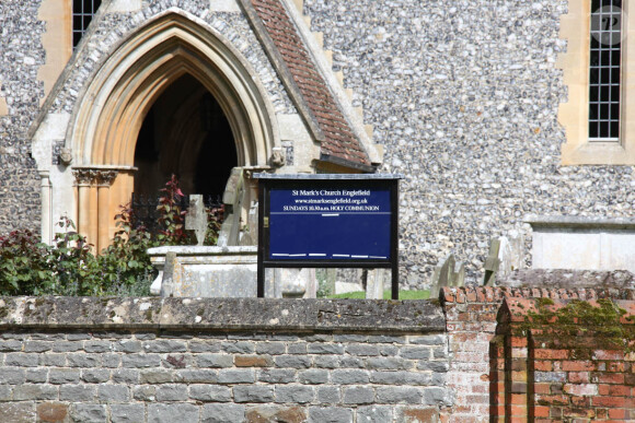 Derniers préparatifs à l'église St Mark où vont se marier Pippa Middleton et James Matthews à Englefield le 18 mai 2017.  St Marks church Englefield has final preparations for pippa middle tons wedding on May 18, 2017.18/05/2017 - Englefield