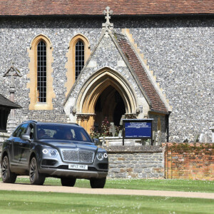 Derniers préparatifs à l'église St Mark où vont se marier Pippa Middleton et James Matthews à Englefield le 18 mai 2017.  St Marks church Englefield has final preparations for pippa middle tons wedding on May 18, 2017.18/05/2017 - Englefield