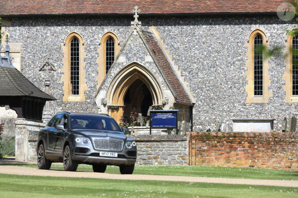 Derniers préparatifs à l'église St Mark où vont se marier Pippa Middleton et James Matthews à Englefield le 18 mai 2017.  St Marks church Englefield has final preparations for pippa middle tons wedding on May 18, 2017.18/05/2017 - Englefield