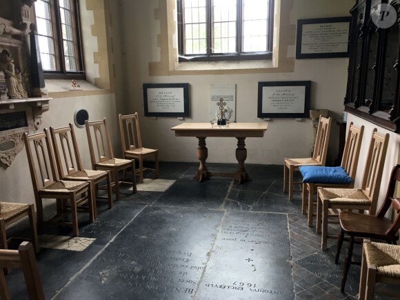 Exclusif - L'église St-Mark où vont se marier Pippa Middleton et James Matthews le 20 mai 2017. Les visiteurs ont déjà laissé plusieurs mots de félicitations dans le registre de l'église. Berskire, le 8 mai 2017.  Exclusive - Germany call for price - St Mark's Church in Englefield, Berkshire where Pippa Middleton is due to marry James Matthews later this month. Visitors to the church have left written messages wishing the couple a happy wedding day. May 8th, 2017.08/05/2017 - Berkshire