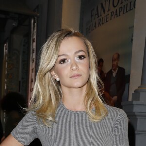 Cassandra Foret - Photocall du spectacle "Ecroué de rire" au théâtre du Gymnase Marie-Bell de Paris, France, le 14 avril 2017. © Marc Ausset-Lacroix/Bestimage