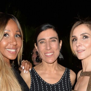 Semi-exclusif - Cathy Guetta, Blanca Li, Clotilde Courau - Madame Figaro, Chopard et UniFrance s'associent pour célébrer le temps du dîner "Cannes French Party" le rayonnement du cinéma français dans le monde sur La terrasse By Albane lors du 70ème festival de Cannes le 18 mai 2017. © Veeren/Bestimage