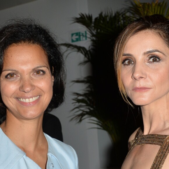 Semi-exclusif - Isabelle Giordano, Clotilde Courau - Madame Figaro, Chopard et UniFrance s'associent pour célébrer le temps du dîner "Cannes French Party" le rayonnement du cinéma français dans le monde sur La terrasse By Albane lors du 70ème festival de Cannes le 18 mai 2017. © Veeren/Bestimage