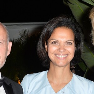 Semi-exclusif - Jean-Paul Salomé, Isabelle Giordano, Alice Taglioni - Madame Figaro, Chopard et UniFrance s'associent pour célébrer le temps du dîner "Cannes French Party" le rayonnement du cinéma français dans le monde sur La terrasse By Albane lors du 70e festival de Cannes le 18 mai 2017. © Veeren/Bestimage