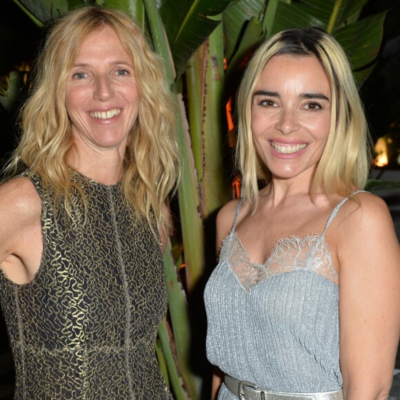 Semi-exclusif - Sandrine Kiberlain, Elodie Bouchez - Madame Figaro, Chopard et UniFrance s'associent pour célébrer le temps du dîner "Cannes French Party" le rayonnement du cinéma français dans le monde sur La terrasse By Albane lors du 70e festival de Cannes le 18 mai 2017. © Veeren/Bestimage