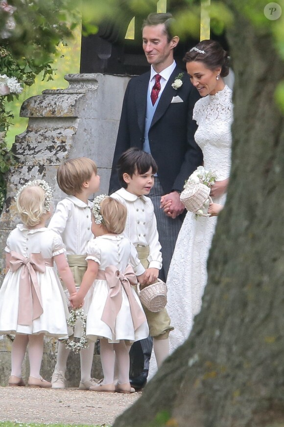 Mariage de Pippa Middleton et de James Matthews - Mariage de Pippa Middleton et James Matthews, en l'église St Mark's Englefield, Berkshire, Royaume Uni, le 20 mai 2017.