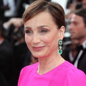 Kristin Scott Thomas - Montée des marches du film "Mise à Mort du Cerf Sacré" lors du 70e Festival International du Film de Cannes. Le 22 mai 2017. © Borde-Jacovides-Moreau / Bestimage