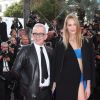 Jean-Paul Gaultier - Montée des marches du film "Mise à Mort du Cerf Sacré" lors du 70e Festival International du Film de Cannes. Le 22 mai 2017. © Borde-Jacovides-Moreau / Bestimage