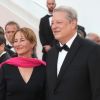 Ségolène Royal et Al Gore - Montée des marches du film "Mise à Mort du Cerf Sacré" lors du 70e Festival International du Film de Cannes. Le 22 mai 2017. 3 © Borde-Jacovides-Moreau / Bestimage