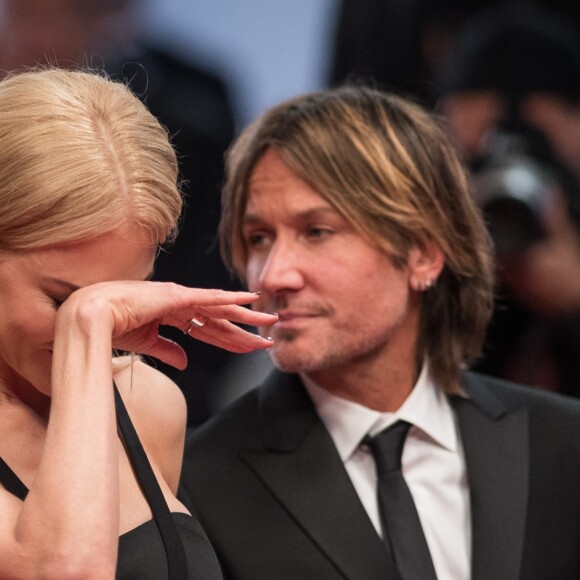 Keith Urban et sa femme Nicole Kidman - Descente des marches du film "Mise à Mort du Cerf Sacré" lors du 70ème Festival International du Film de Cannes. Le 22 mai 2017. © Borde-Jacovides-Moreau/Bestimage