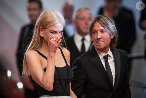 Keith Urban et sa femme Nicole Kidman - Descente des marches du film "Mise à Mort du Cerf Sacré" lors du 70ème Festival International du Film de Cannes. Le 22 mai 2017. © Borde-Jacovides-Moreau/Bestimage