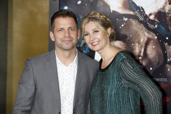 Zack Snyder et sa femme Deborah Snyder - Première du film "300 : La naissance d'un Empire" (300 : Rise of an Empire) à Los Angeles, le 4 mars 2014.