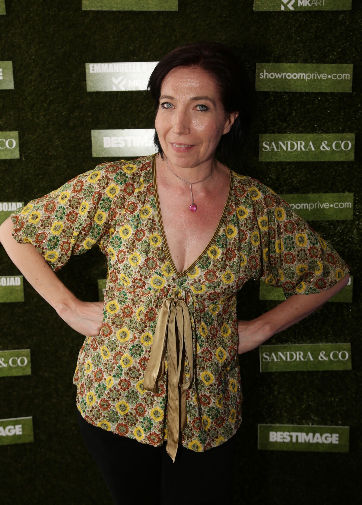 Photo Exclusif Elise Larnicol lors de la soirée