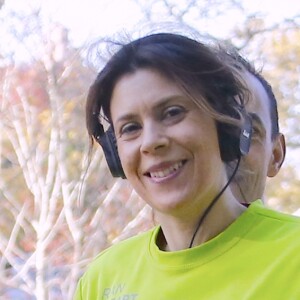 Marion Bartoli pendant le marathon de New York dans Central park à New York City, New York, Etats-Unis, le 6 novembre 2016. © Agence/Bestimage