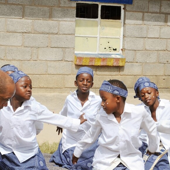 Le prince Harry en visite au Lesotho en février 2013.