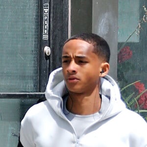 Jaden Smith sur le tournage du film "Life in a Year" à Toronto. Le 10 mai 2017