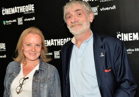 Odile Etaix et Marc Etaix à l'ouverture de la rétrospective "Vincent Lindon" à la Cinémathèque française à Paris, le 31 mai 2017. © Ramsamy Veeren/Bestimage