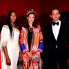 Federica Nardoni Spinetta, présidente et créatrice de la Chambre Monégasque de la Mode, Naomi Campbell, Tatiana Santo Domingo Casiraghi et son mari Andrea Casiraghi à la soirée de remise des Fashion Awards 2017 au Musée Océanographique de Monaco, en marge de la Monte Carlo Fashion Week. Monaco, le 1er juin 2017. © Bruno Bebert/Bestimage