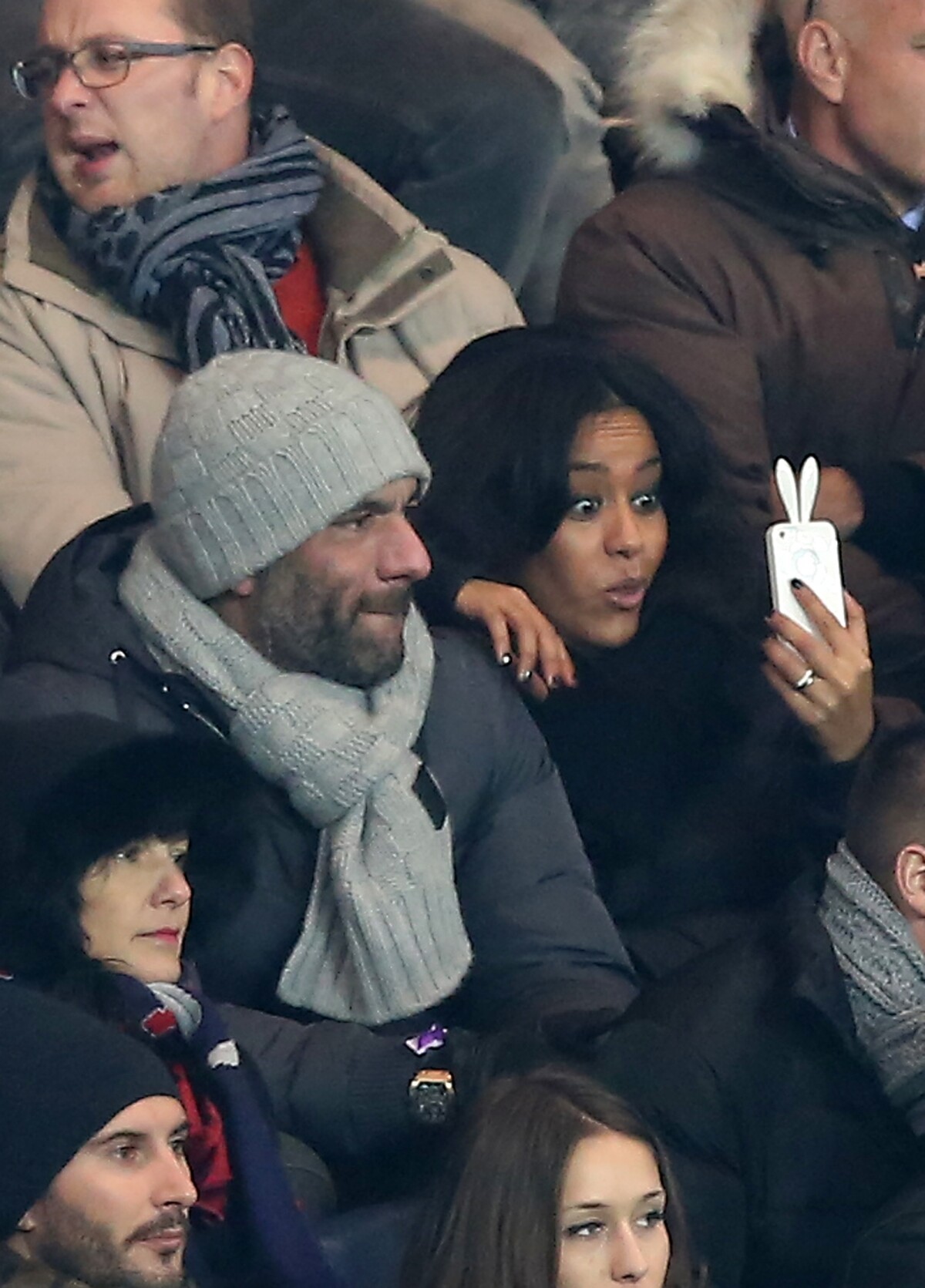 Photo Exclusif Amel Bent Et Son Compagnon Patrick Assistent Au